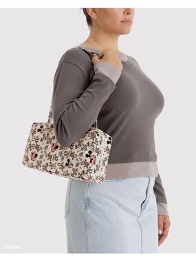 BAGGU Bowler Bag - story book floral - colab w Disney  (NEW WITH TAG)